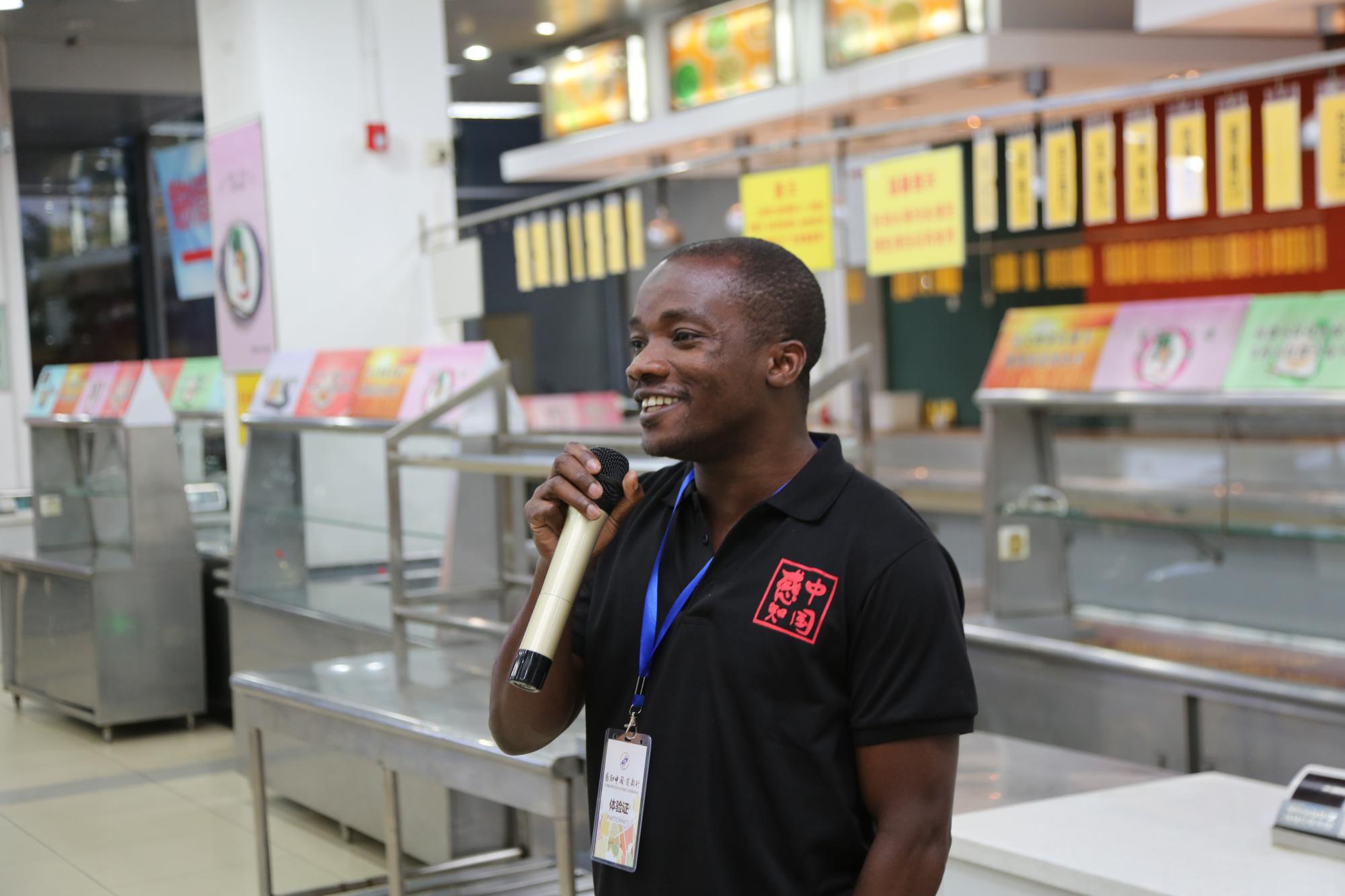 学生代表分享感言